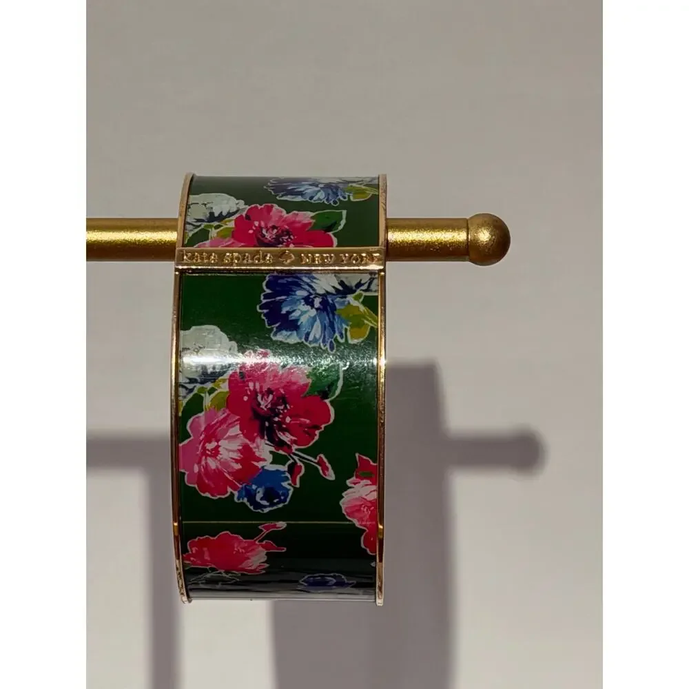 Kate Spade | Kelly Green - Spring Floral Bangle - Picture 4 of 4